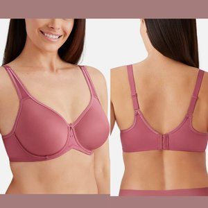 NEW $65 WACOAL [‎ 32D US ] Basic Beauty Spacer Underwire T-Shirt Bra Rose Pink